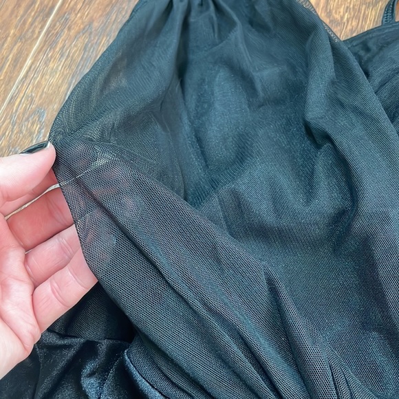 Body Wrappers Premiere Collection #P1060 Black camisole Leotard - Picture 9 of 11